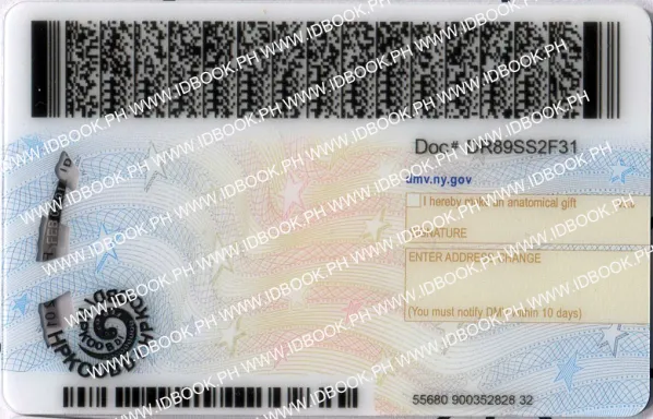 Buy New York-New fake ID front view online