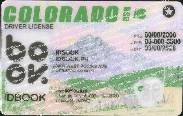 Buy Colorado-new fake ID front view online