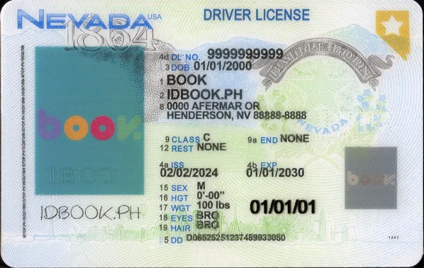 Buy Nevada-new fake ID front view online