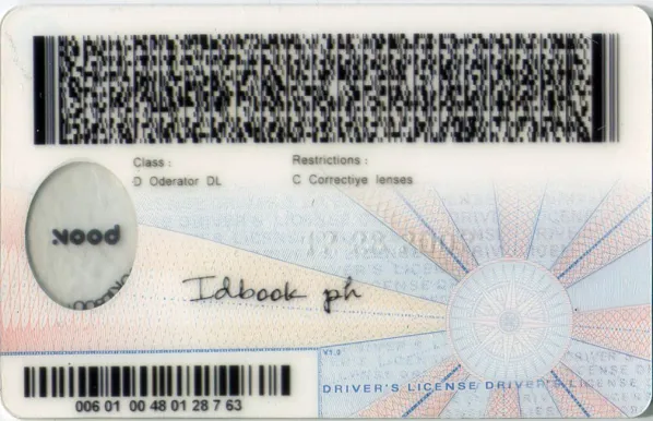 Buy Virginia-old fake ID front view online