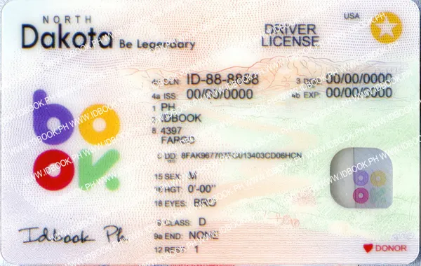 Buy North Dakota-NEW fake ID front view online