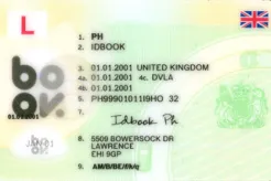 UK (Provisional) fake ids