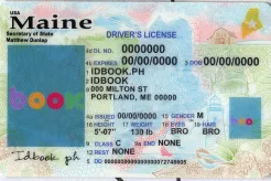 Maine fake ids